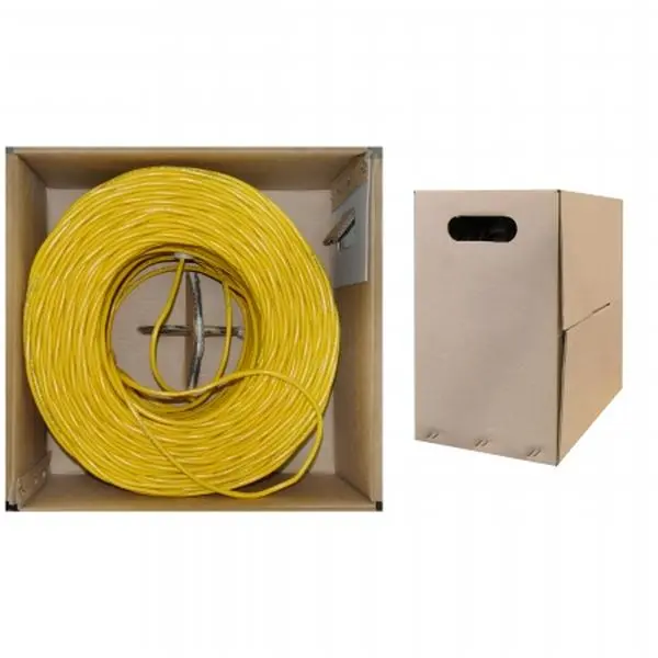 CableWholesale Stranded UTP Copper CAT 5 Bulk Network Cable, Model 10X6-081SH, 1000 ft Length, No
