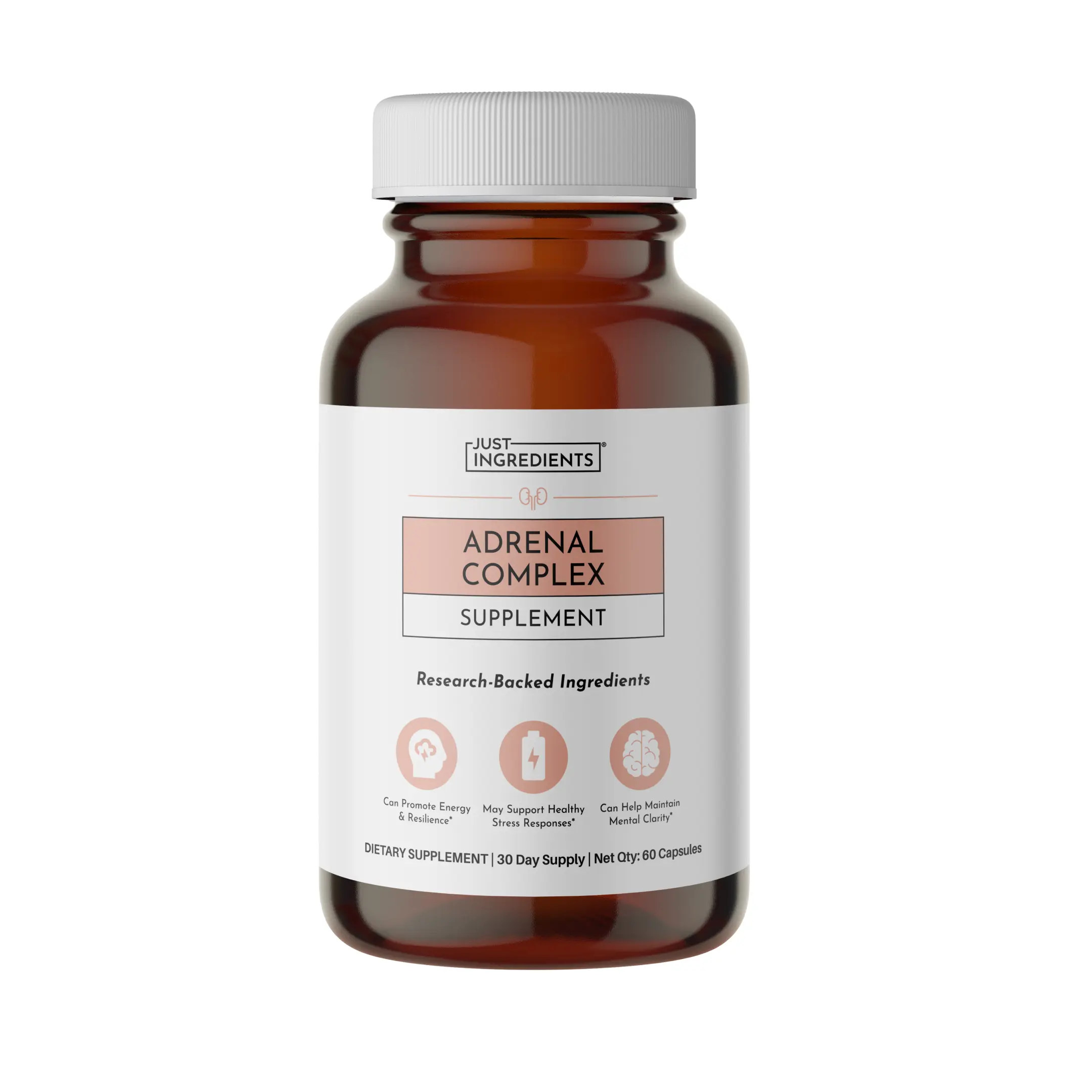 Just Ingredients Adrenal Complex Supplement | Stress and Cortisol Support | Hormonal Balance | May Help Combat Fatigue | Adaptogens Just Ingredients Adrenal Complex Supplement | Stress and Cortisol Support | Hormonal Balance | May Help Combat Fatigue | Adaptogens