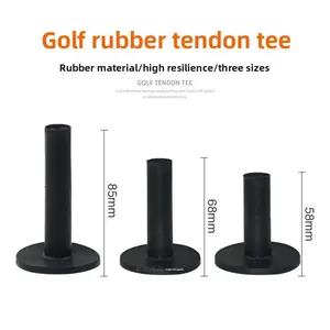 Golf Hitting Mat Practice Golf Rubber Ball Peg Ball Holder 3 Sizes