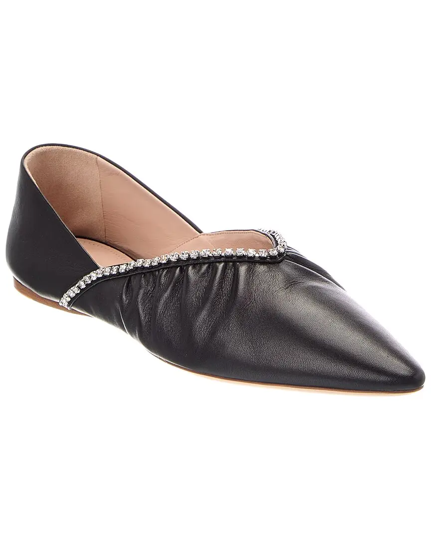 Miu Miu Leather Flat