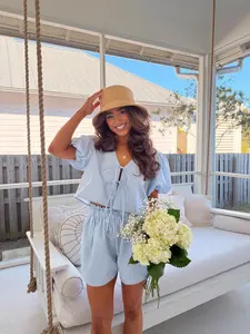 Beach Babe Set Baby Blue Beach Babe Set Baby Blue