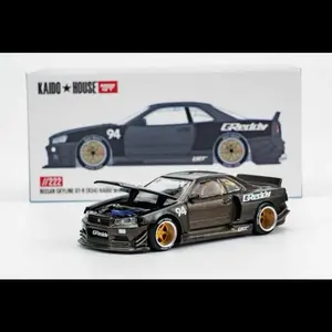 Kaido House 1:64 Nissan Skyline GTR R34 Black