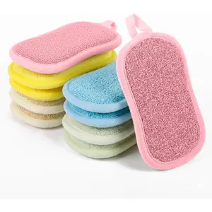 Dual Sided Kitchen Sponges and Scrubbers, 10-Pack - Microfiber & Non-Scratch Scouring Pads for Dishes, Pots, Pans, Stainless Steel, Countertops, Glass Cooktops