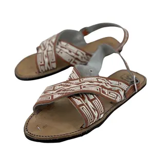 Men's Silk Thread Leather Cruzado Huarache Shoe