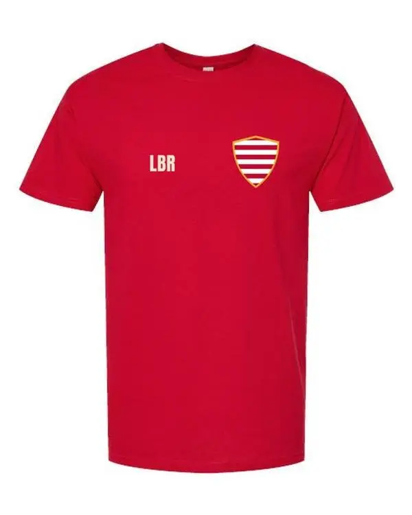 Liberia Soccer Tee — Retro National Crest | NYC Factory