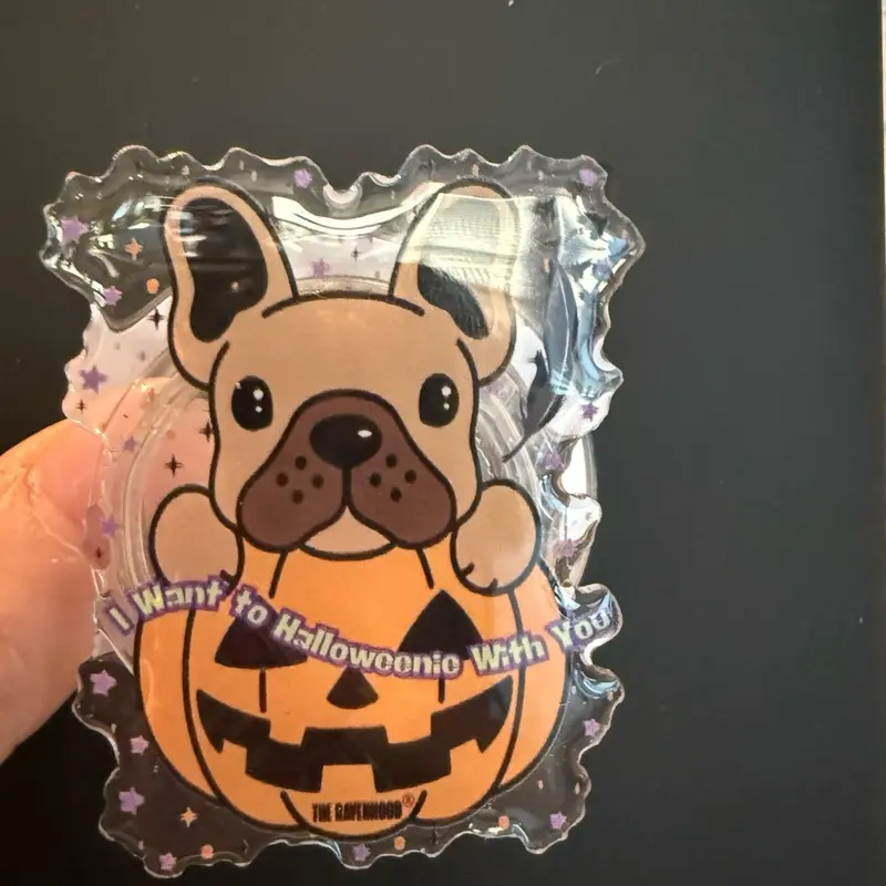 The Ravenhood Halloweenie Pop Socket The Ravenhood Halloweenie Pop Socket