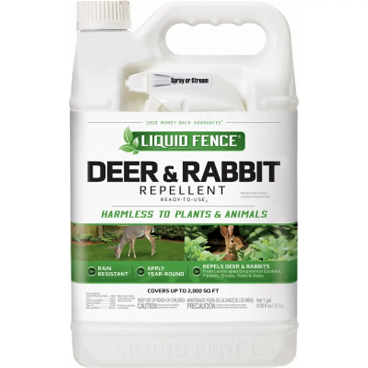 Spectrum Brands Deer & Rabbit Repellent Spray - Home & Garden Pet Area Protection Solution