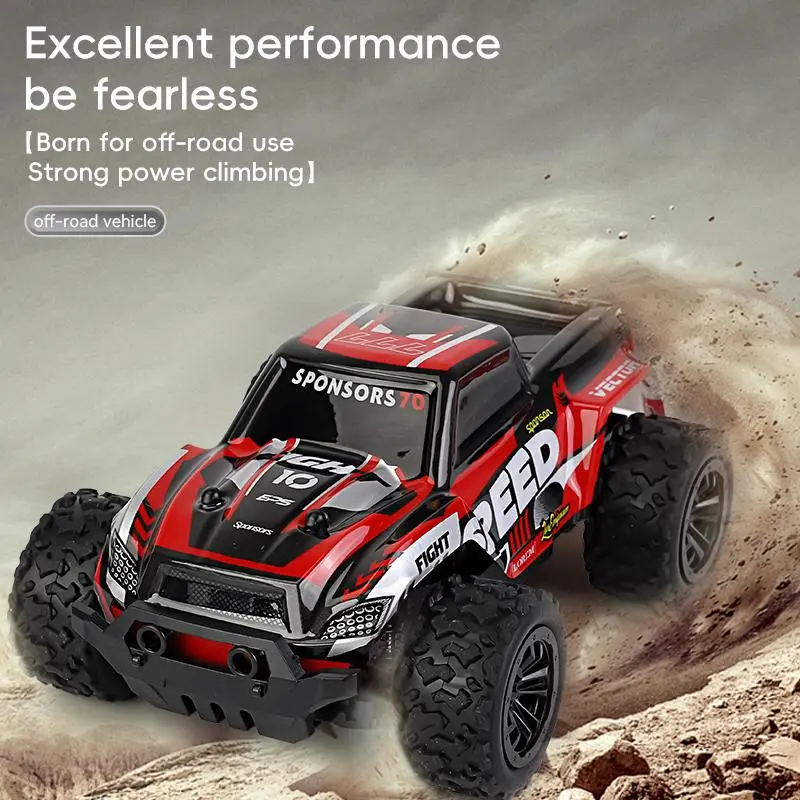 1:20 All Terrain RC Monster Truck, 2.4GHz Dual Control Off-Road High Speed Shockproof RC Car for Boys, with 2 Interchangeable Body Shells,Remote,Car with Light Strips,desktop,entertainment,toy,carro,juguete,amphibious,rccar,childrens,d,chri,excavator,kids