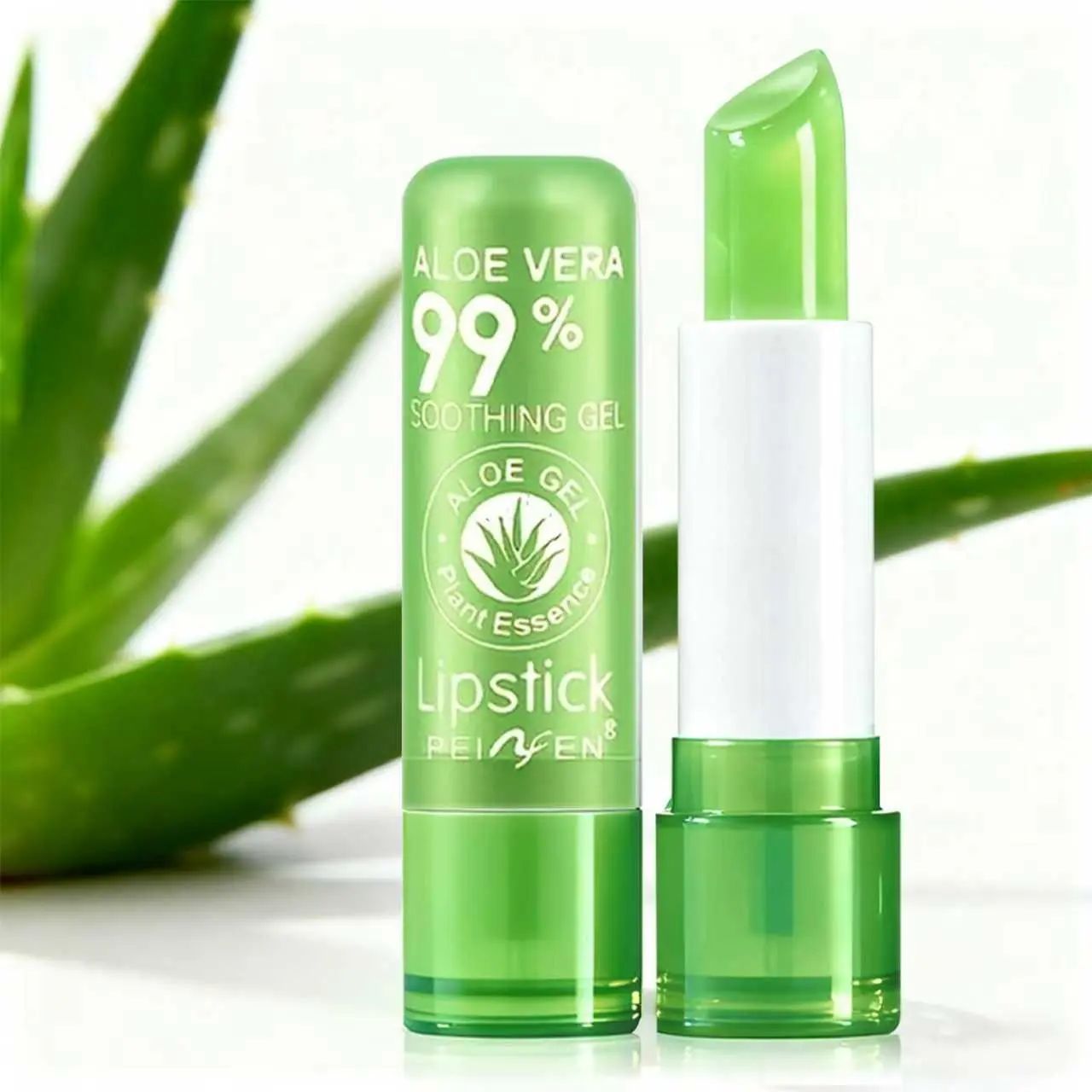 3-Pack Aloe Vera Color-Changing Lipstick, Moisturizing Long