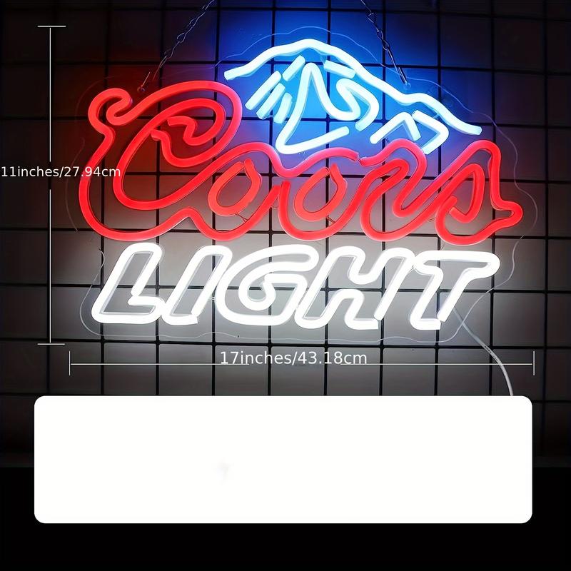 Neon Sign for Wall Décor Crs Light Neon Signs Beer Bar Home Bedroom Man Cave Office Hotel Pub Cafe Neon Light Signs with Dimmable Switch LED for Wall Decor xmas gift wall art