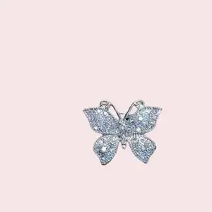 The SnapBliss Butterfly Snap Charm, Bedazzled, Fun Snap-On Charms for Tumbler Cup Bracelets, Personalize Your Drinkware with Unique, Interchangeable Accessories!