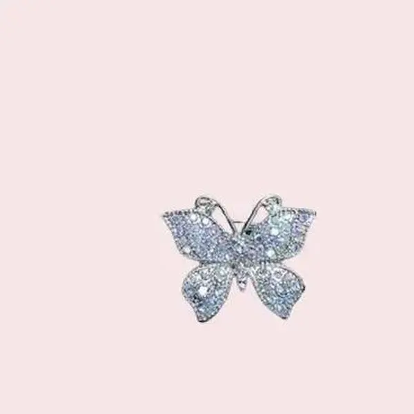 The SnapBliss Butterfly Snap Charm, Bedazzled, Fun Snap-On Charms for Tumbler Cup Bracelets, Personalize Your Drinkware with Unique, Interchangeable Accessories!