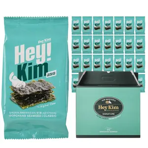 Heykim Fresh Chosari Seaweed Korean Roasted Seaweed Sheets - Fresh, Keto, Vegan, Gluten Free - 4g X 28ea