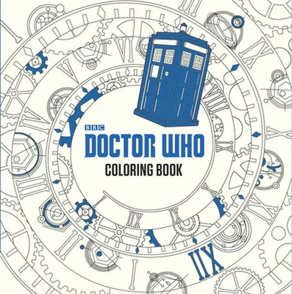 USED Book - Doctor Who Coloring Book by unknown (Paperback) - english