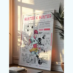 (Poster) Hunteer X Hunteer Poster , Hisoka Morrow Poster , Hxh Hisoka Poster , Hunteer X Hunteer Anime Poster , Hunteer X Hunteer Hisoka Wall Art , Manga