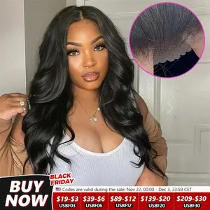 Wear Go Glueless Wig Body Wave Human Hair Wigs 30 32 Inch 6x4 5*5 HD Lace Closure Wig Pre Plucked Pre Cut Human Hair Wigs