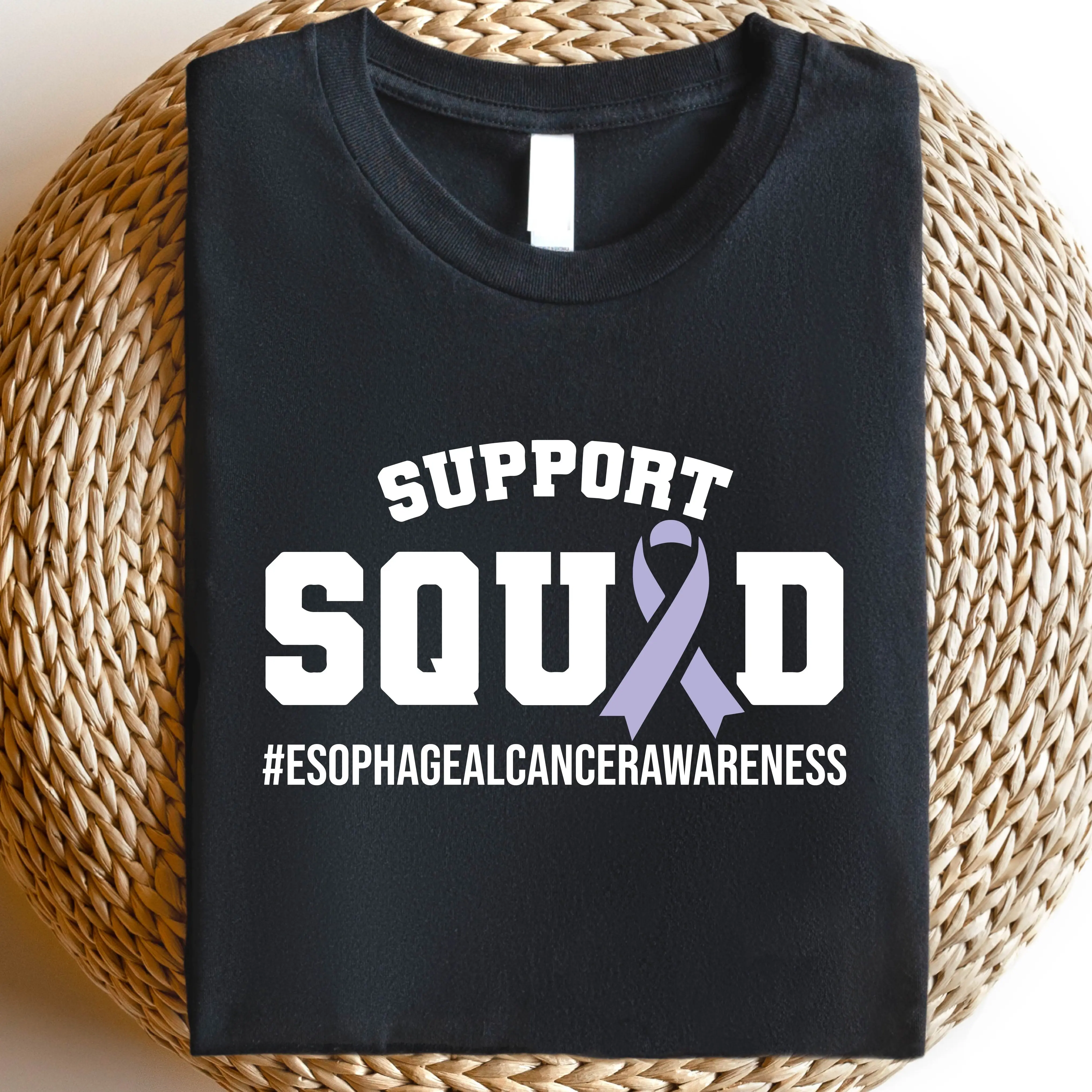 Esophageal Cancer Awareness T-shirt, Cancer Support Squad Shirt, Esophageal Cancer Fighter Tee, Esophageal Cancer Team T-shirt, Esophageal Cancer Month Shirt