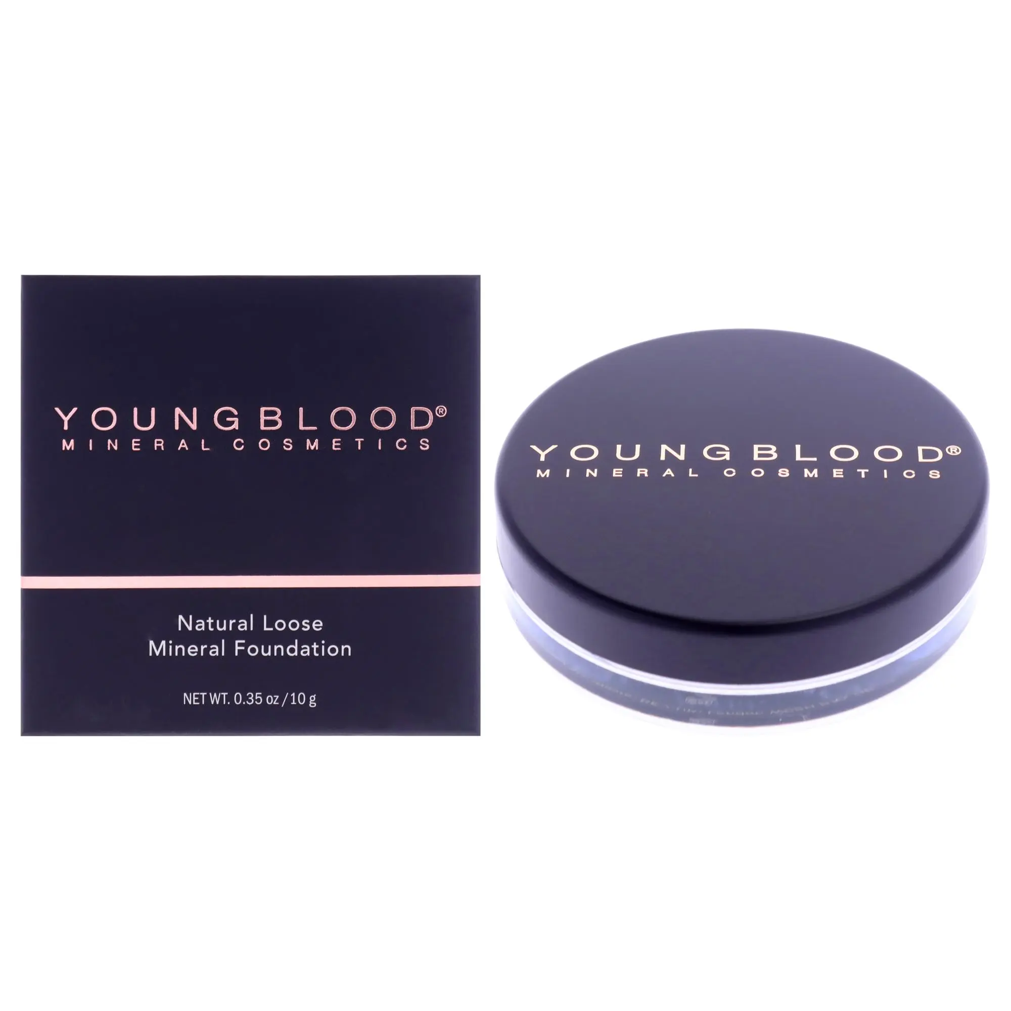 Natural Loose Mineral Foundation - Cool Beige by Youngblood for Women - 0.35 oz Foundation