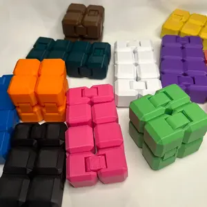 Articulated Cube 3D Printed Decor
