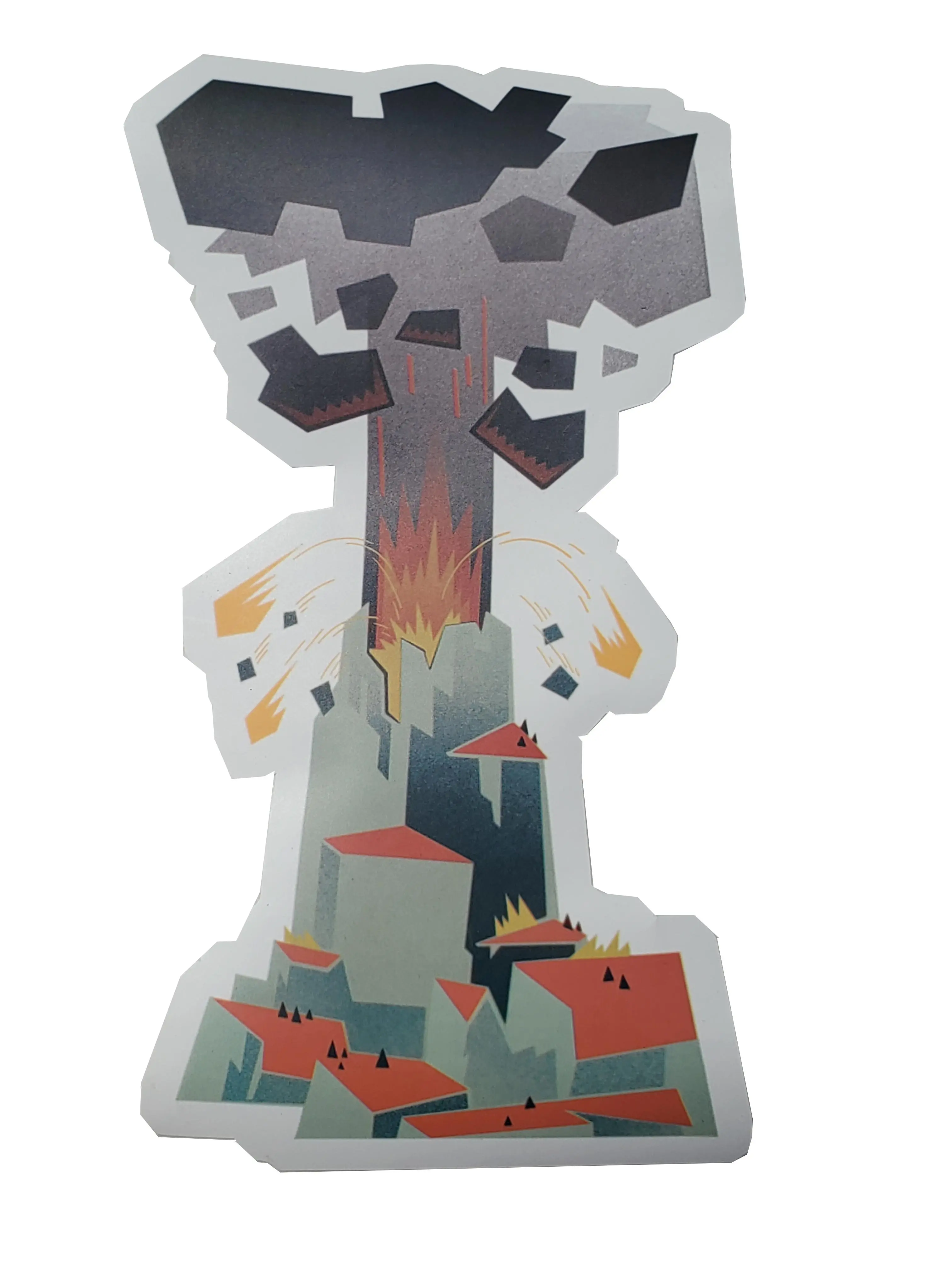 Dragoon: Might and Magma - Volcano Sticker