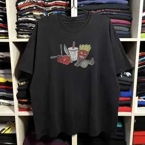 Y2K Aqua Teen Hunger Force Graphic Tee - Design & Printed In The USA