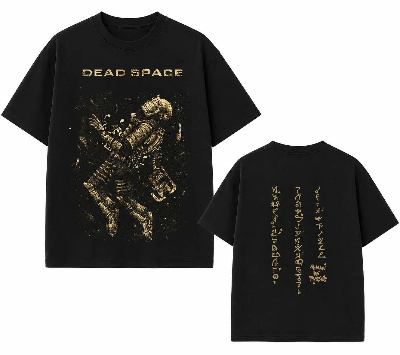 	 Dead Space Isaac Clarke Graphic Tee | "Altman Be Praised" Gaming T-Shirt