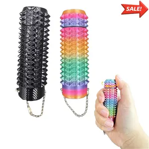 1-2 Packs Rotating Fingertip Massage Keychain - Portable Stress Relief Tool for Relaxation & Anxiety, Perfect for On-the-Go Comfort & Wellness