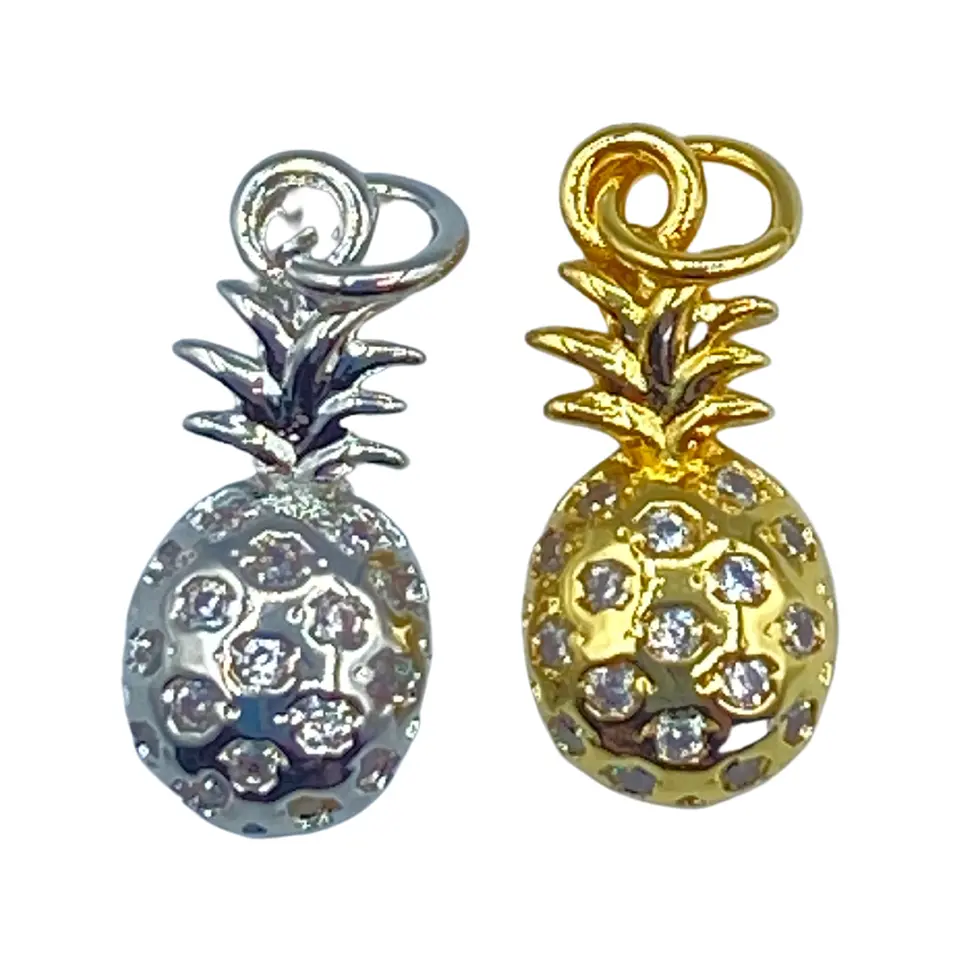 EXPRESS YOURSELF PINEAPPLE EARRING CHARM