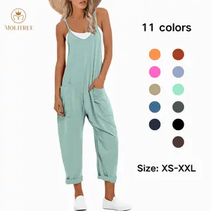 Molitree Jumpsuits for Women Casual Summer Outfits Rompers Comfy Beach Vacation Trendy Overalls Jumpers Fashion Clothes 2026
