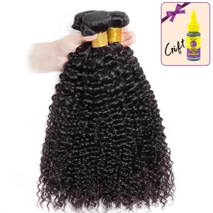 Ali Pearl Short Curly Wave Bundles Kinky Curly Wave Hair Weft Unprocessed Virgin Human Hair Raw Bundles