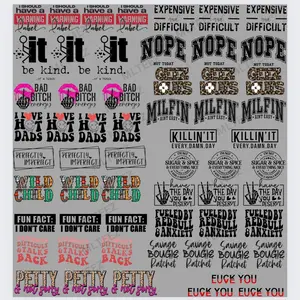 Sorry not Petty Trucker Hat size DTF Transfers Gang Sheet 22Wx 24L DIY Direct to Film T shirt transfers or hat transfers