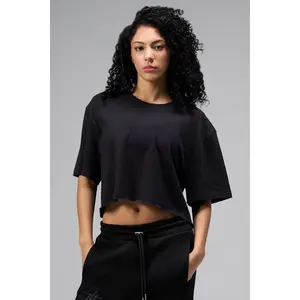 Dura Cotton Oversized Cropped Tee