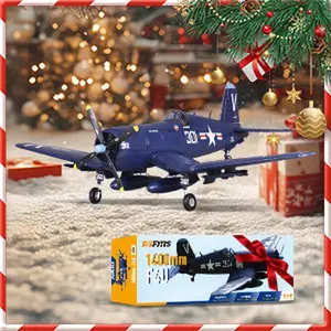 FMS 800mm F4U Corsair V2 PNP/RTF（RTF = plane, remote, battery, battery charger，PNP = plane only） Durable
