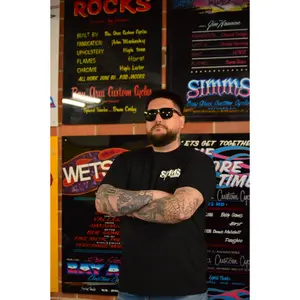 SIMMS Racing/Back Tee -Black