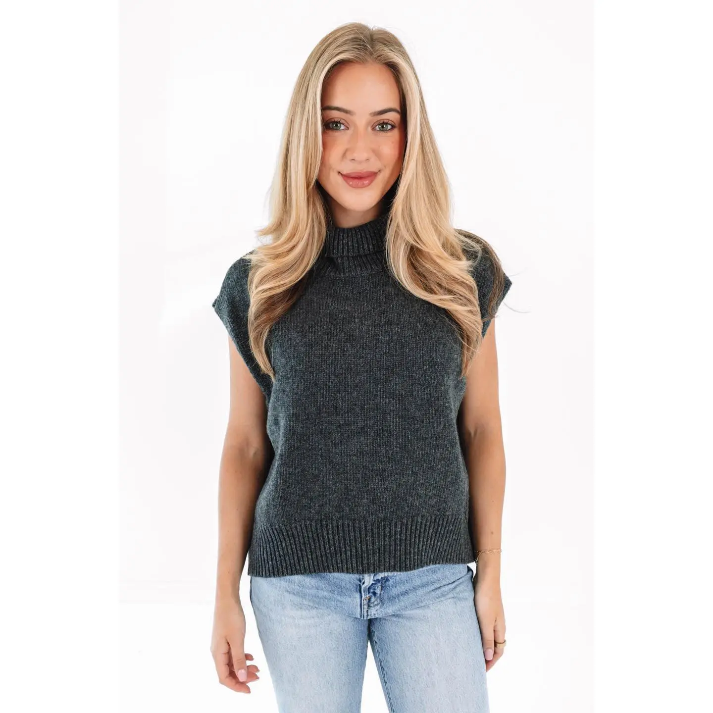 Lights Of London Sweater - Charcoal