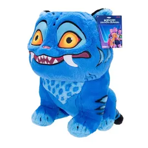 Kpop Demon Hunters 12-inch Derpy Tiger - Ultra-Soft Collectible Movie Character - Cuddle-Ready Plush for Fans & Collectors