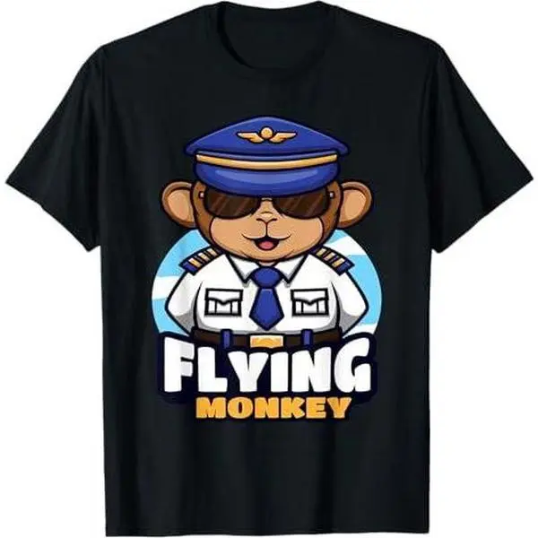 Flying Monkey Pilot T-Shirt