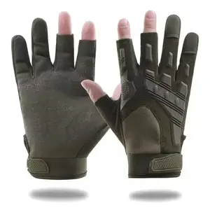 Tactical Gloves for Men and Women, Anti-Slip Protection for Outdoor Rock Climbing, Cycling and Finger Leakage Training