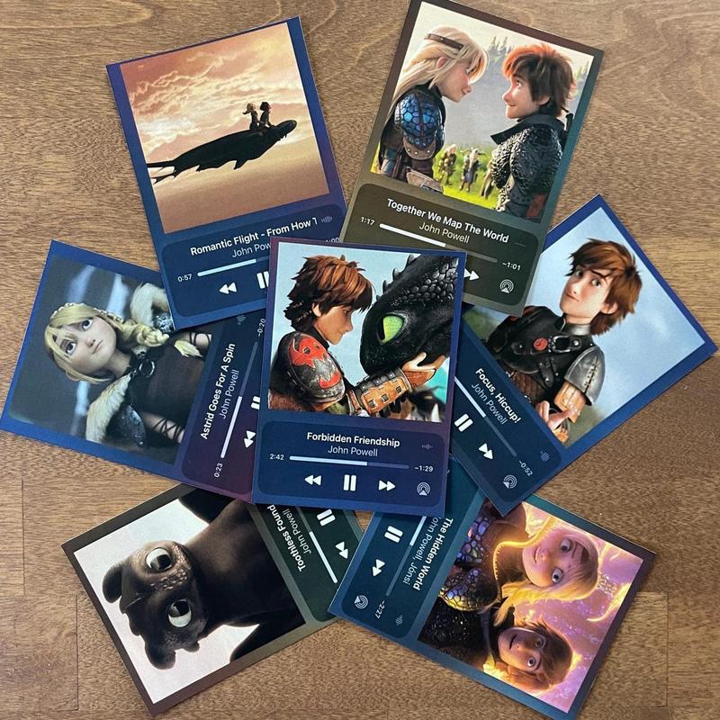 How To Train Your Dragon Song Stickers, Toothless Dragon Decal, Cute ...