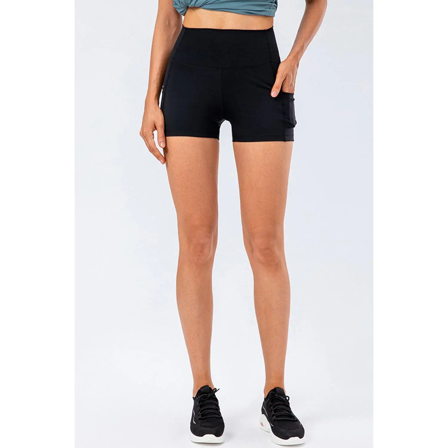 Women's Sideline Flex Wide-Waist Sports Shorts