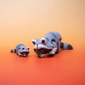 Pocket Pal: Raccoon Fidget Figurine Collectible Desk Accessory
