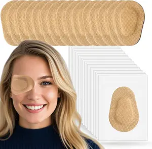 Adhesive Eye Patches for Adults/Kids, 20Pcs Breathable Disposable Eye Patches,Disposable Eye Patch Pad for Amblyopia, Easy Peeling Latex Free Eyecare Bandages Fatigue