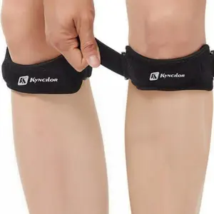 Adjustable patellar knee pads, suitable for knee pain relief in sports such as basketball, volleyball and running, protect the knees
