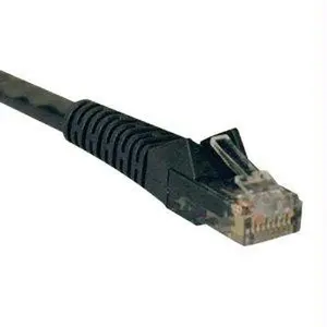 Tripp Lite N201-050-Bk 50Ft Cat6 Gigabit Black Snagless Patch Cable Rj45 M-M