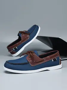 Men's Summer Outdoor Casual Flat Loafers, Simple Color, Fashion Style, Easy to Match, Comfortable and Stylish Slip on Shoes,  Leather, All Seasons