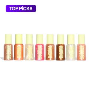 shine slime body glow smooth highlighter - made by mitchell long lasting gloss body glitter gel, shimmering body glitter gel, body makeup for women & girls, cosmetic product for daily use & christmas party, christmas gift