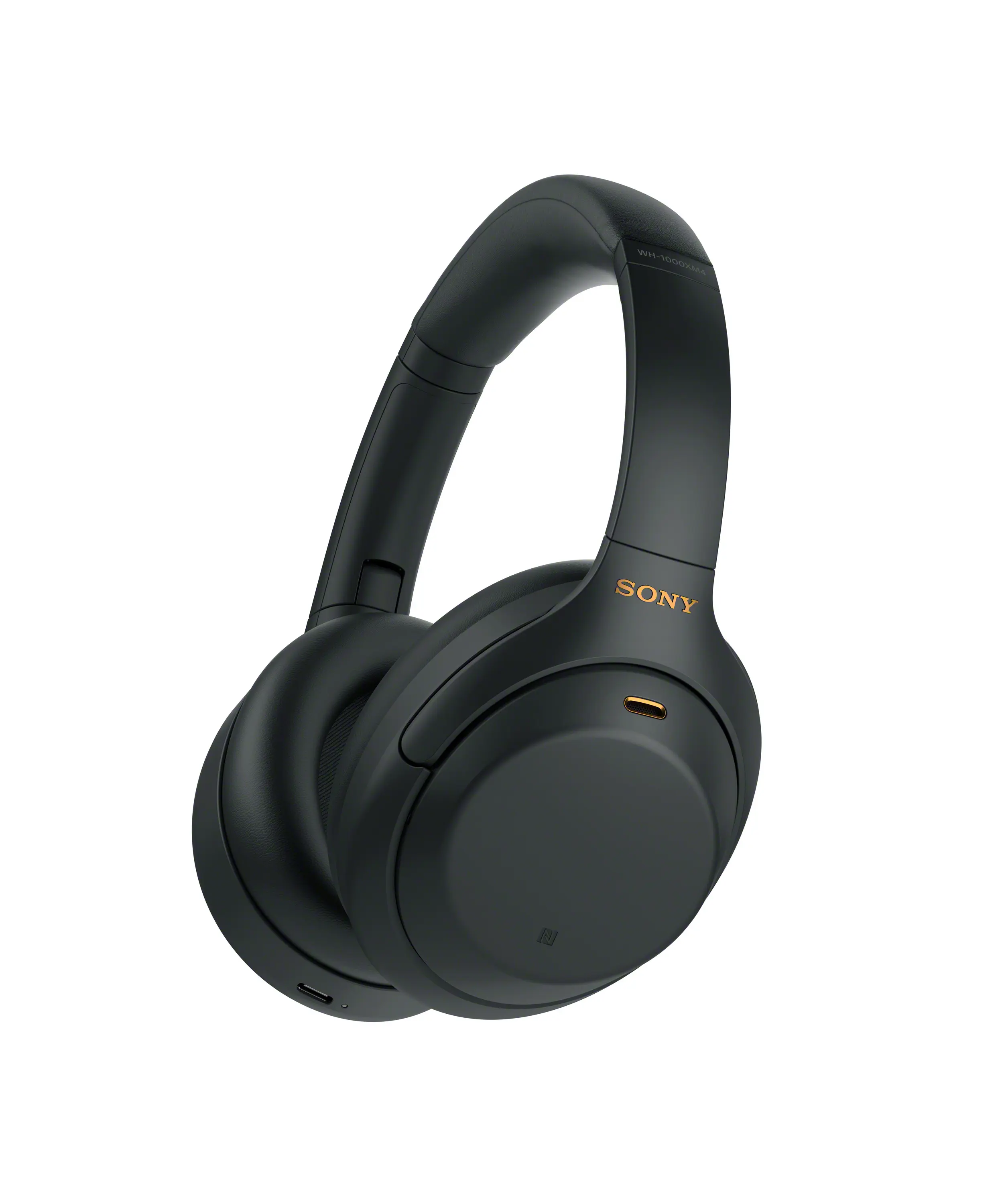 Refurbished - Sony WH-1000XM4 Wireless Premium Noise Canceling Overhead Headphones with Mic for Phone-Call and Alexa Voice Control, Black WH1000XM4