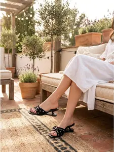 New summer style leopard print square toe open-toe high-heeled slippers/sandals, fashionable and elegant women's shoes