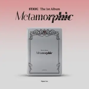 STAYC - Metamorphic - figurine/statue Version - incl. Tin Case, Figurine, Selfie Photocard, Deco Sticker, Folded Poster + Mini-Photo Book