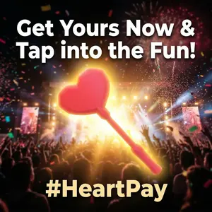 Unique Heart Design Payment Stick, Sweetly Designed Romantic Gift, Perfect for Loved Ones, Stand Out Gift Idea